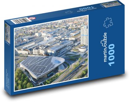 Bmw Museum, Nemecko - Puzzle 1000 dielikov, rozmer 60x46 cm