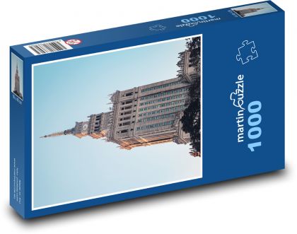 Warszawa - zegar - Puzzle 1000 elementów, rozmiar 60x46 cm
