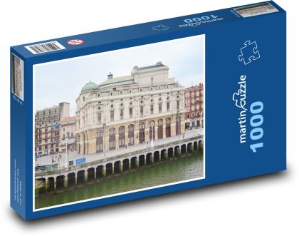 Spain - Buildings - Puzzle 1000 pieces, size 60x46 cm 