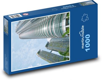 Malaysia - skyscraper - Puzzle 1000 pieces, size 60x46 cm 