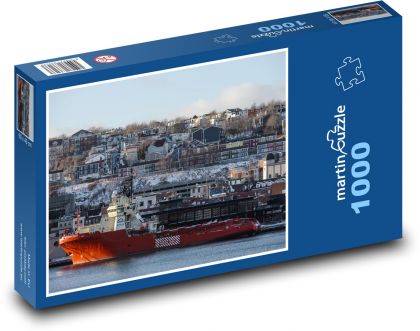 Newfoundland - port - Puzzle 1000 pieces, size 60x46 cm 