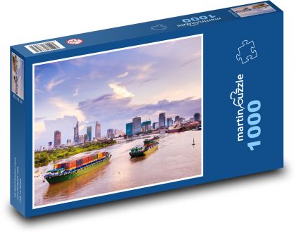 Ho or min - Vietnam - Puzzle 1000 pieces, size 60x46 cm 