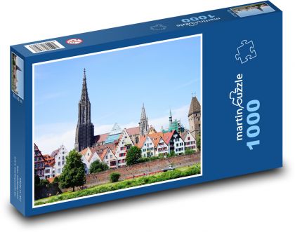 Ulm - Niemcy - Puzzle 1000 elementów, rozmiar 60x46 cm
