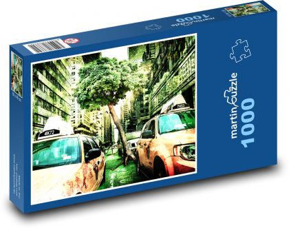 New York Taxi - Puzzle 1000 pieces, size 60x46 cm 
