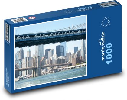 Nowy Jork - Brooklyn - Puzzle 1000 elementów, rozmiar 60x46 cm