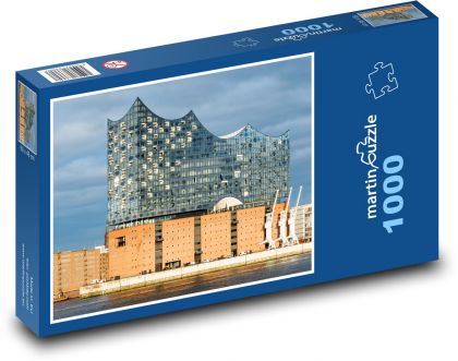 Hamburg - Koncertná sieň - Puzzle 1000 dielikov, rozmer 60x46 cm