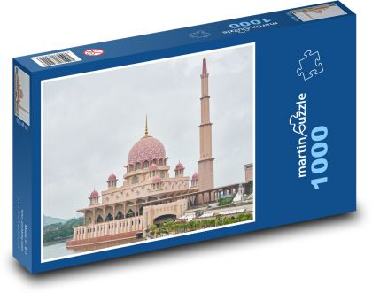 Malezja - meczet - Puzzle 1000 elementów, rozmiar 60x46 cm