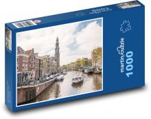 Amsterdam - Holandsko Puzzle 1000 dílků - 60 x 46 cm