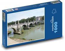 Rzym - most Puzzle 1000 elementów - 60x46 cm