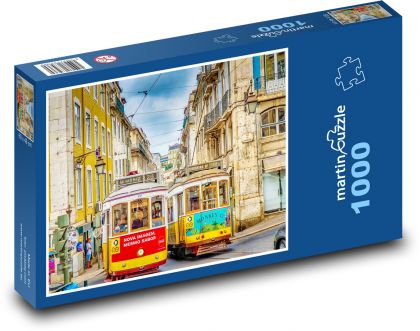 Lisabon - Portugalsko - Puzzle 1000 dielikov, rozmer 60x46 cm