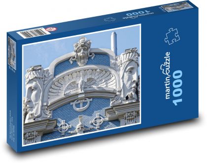 Lotyšsko - Riga - Puzzle 1000 dielikov, rozmer 60x46 cm