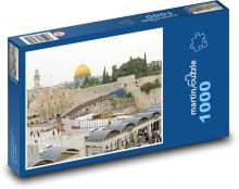 Múr nárekov - Izrael Puzzle 1000 dielikov - 60 x 46 cm 