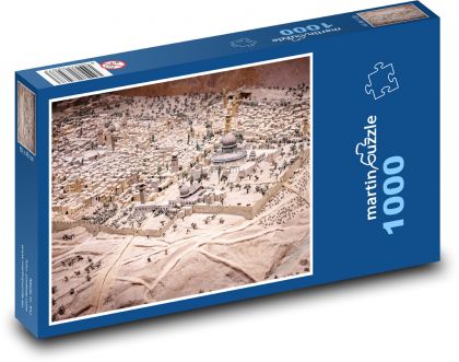 Staré mesto - Jeruzalem - Puzzle 1000 dielikov, rozmer 60x46 cm