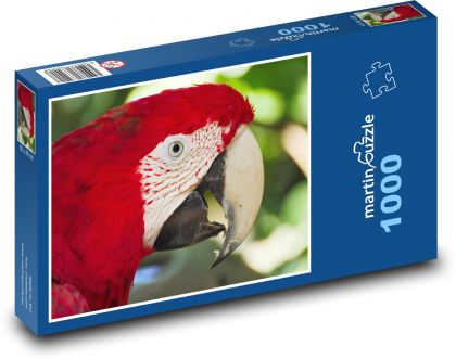 Papagáj - ara - Puzzle 1000 dielikov, rozmer 60x46 cm
