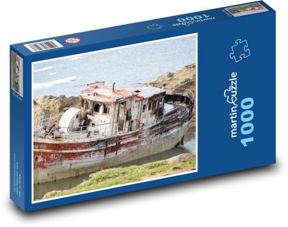 Schiffswrack - Grönland - Puzzle - 1000 Teile