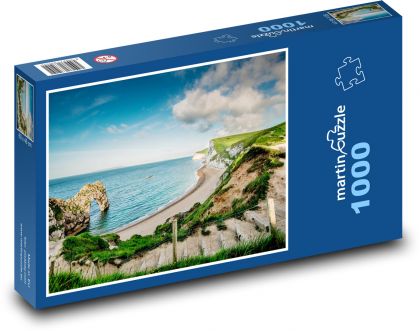Cornwallské pobrežie - Puzzle 1000 dielikov, rozmer 60x46 cm