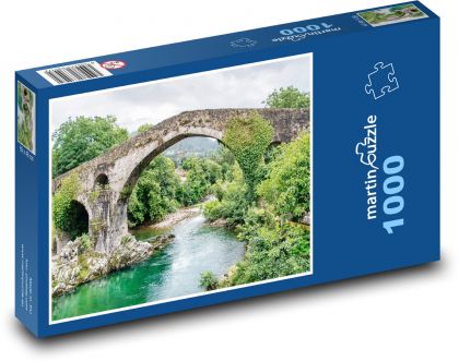 Most Rzymski - Puzzle 1000 elementów, rozmiar 60x46 cm