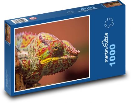 Chameleons - Puzzle 1000 pieces, size 60x46 cm 