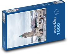 Hamburg - přístav Puzzle 1000 dílků - 60 x 46 cm