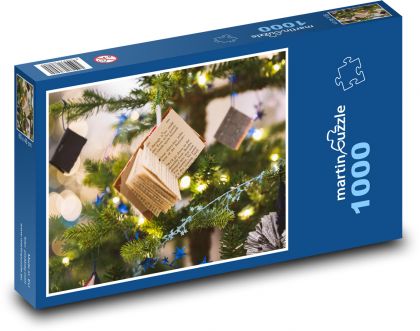Christmas decorations - Puzzle 1000 pieces, size 60x46 cm 
