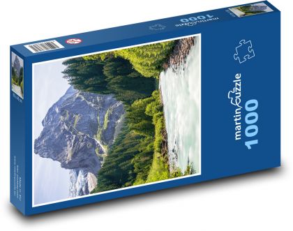 Berge - Fluss - Puzzle - 1000 Teile