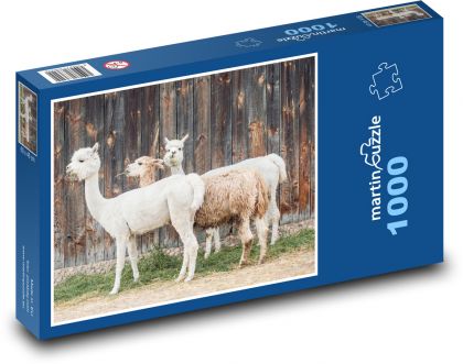 Alpaka - Puzzle 1000 dielikov, rozmer 60x46 cm