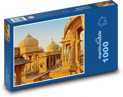 Indie - chrám, Jaisalmer - puzzle 1000 dílků