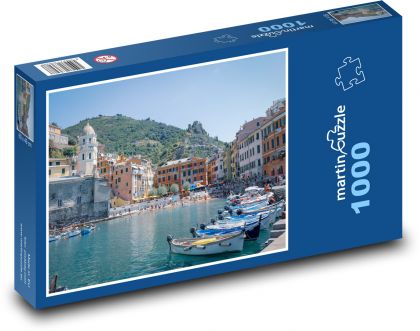 Itálie - moře - puzzle 1000 dílků