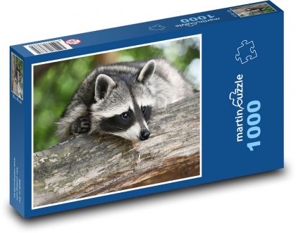 Mýval. - Puzzle 1000 dielikov, rozmer 60x46 cm