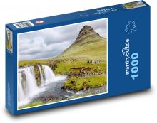 Kirkjufell - a mountain in Iceland Puzzle 1000 pieces - 60 x 46 cm 