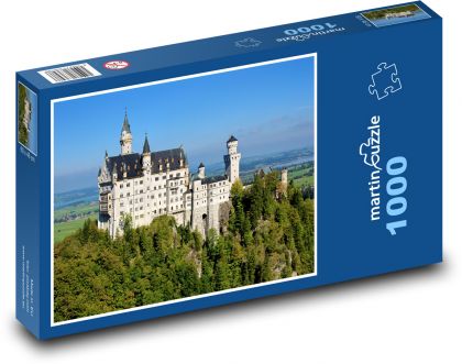 Neuschwanstein Castle - Puzzle 1000 pieces, size 60x46 cm 