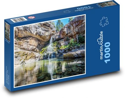 Vodopády - rieka - Puzzle 1000 dielikov, rozmer 60x46 cm