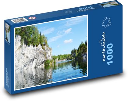 Řeka - příroda - puzzle 1000 dílků