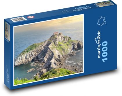 Bilbao - wyspa - Puzzle 1000 elementów, rozmiar 60x46 cm
