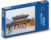 Královský palác - Korejská republika Puzzle 1000 - 60x46 cm