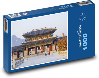 Kráľovský palác - Kórejská republika - Puzzle 1000 dielikov, rozmer 60x46 cm