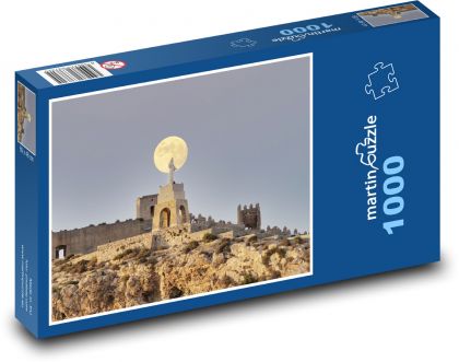 Do západu slnka. - Puzzle 1000 dielikov, rozmer 60x46 cm