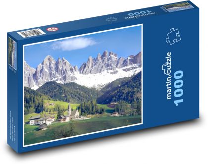 Santa Magdalena - Italien, Kirche - Puzzle - 1000 Teile