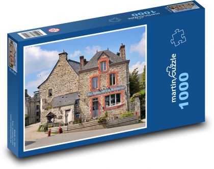 House - stone wall - Puzzle 1000 pieces, size 60x46 cm 