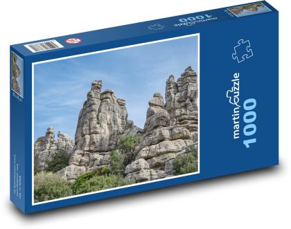 Francie - skála - puzzle 1000 dílků