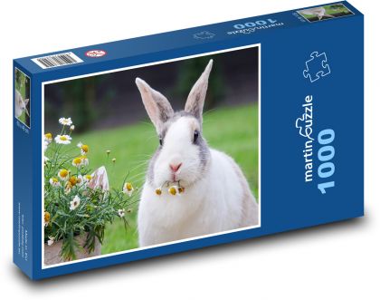 Králík a sedmikrásky - puzzle 1000 dílků