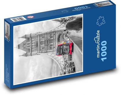 Londýn - autobus - puzzle 1000 dílků