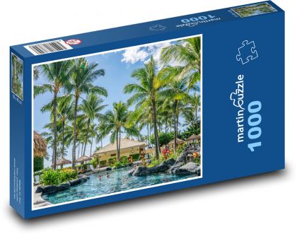 Havaj - Oahu - Puzzle 1000 dielikov, rozmer 60x46 cm