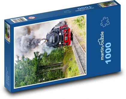 Parní vlak - puzzle 1000 dílků