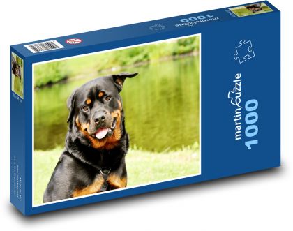 Rottweiler - Hund - Puzzle - 1000 Teile