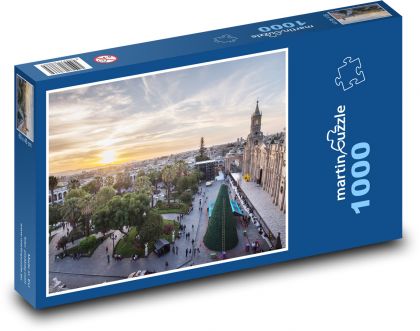 Náměstí Arequipa - Peru - puzzle 1000 dílků
