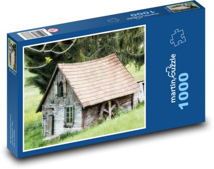 Stará chata - Puzzle 1000 dielikov, rozmer 60x46 cm