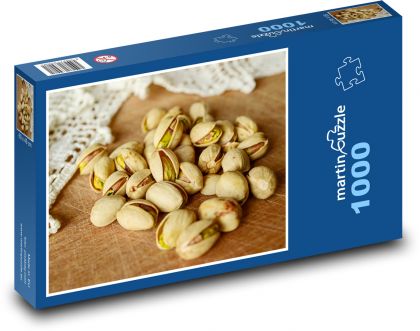 pistáciové orechy - Puzzle 1000 dielikov, rozmer 60x46 cm