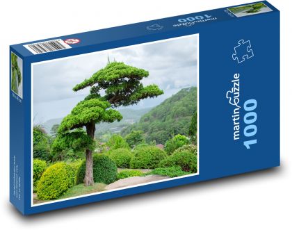 Bonsai - Baum, Kiefer - Puzzle - 1000 Teile