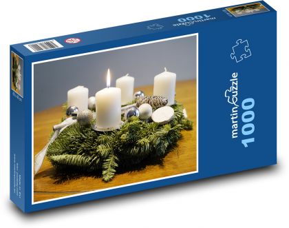 Weihnachtsdekorationen - Puzzle - 1000 Teile